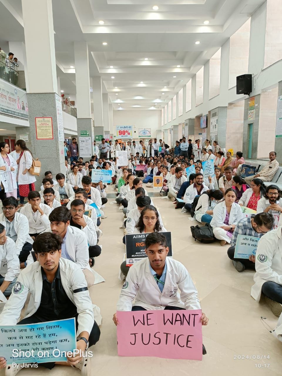 AIIMS doctors' strike continues for the second day, health services in shambles, operations being postponed