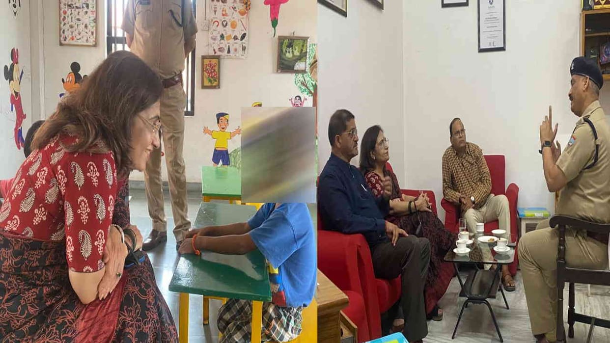 Crime committed by mother or father but five children ended up behind Jail child commission visited
