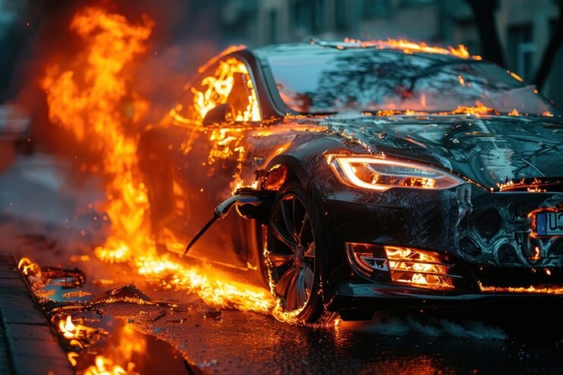 Electric Vehicle Fire News Emergency talks in South Korea over rising concerns over EV safety