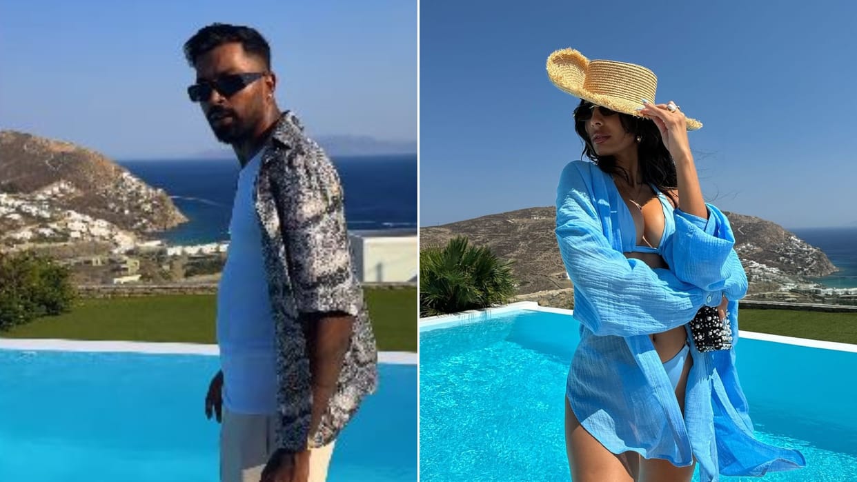 Is Hardik Pandya Dating Jasmin Walia after split from Natasa Stankovic Photos goes viral on social media!