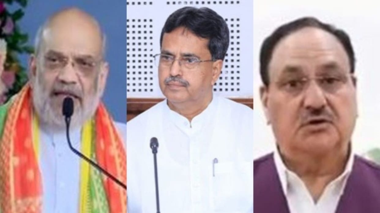 Amit Shah, CM Manik Saha and JP Nadda express gratitude to people of Tripura for massive win in local body