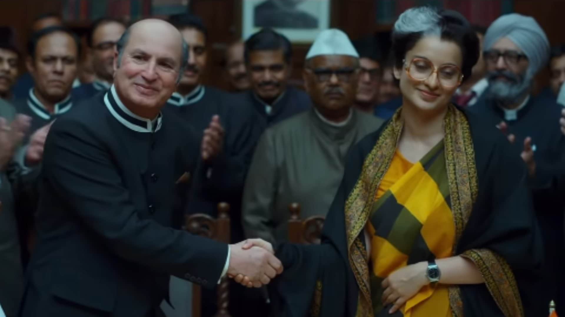 Emergency Trailer X Review Starring Kangana Ranaut Anupam Kher Shreyas Talpade Mahima Chaudhry Satish Kaushik