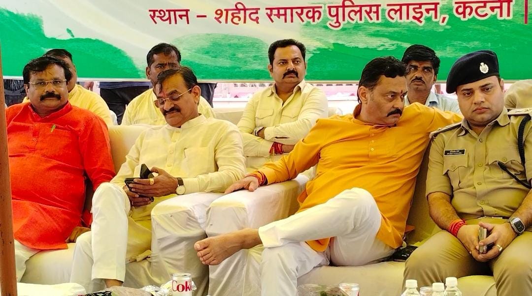 कटनी पहुंचे भाजपा के प्रदेश अध्यक्ष वीडी शर्मा