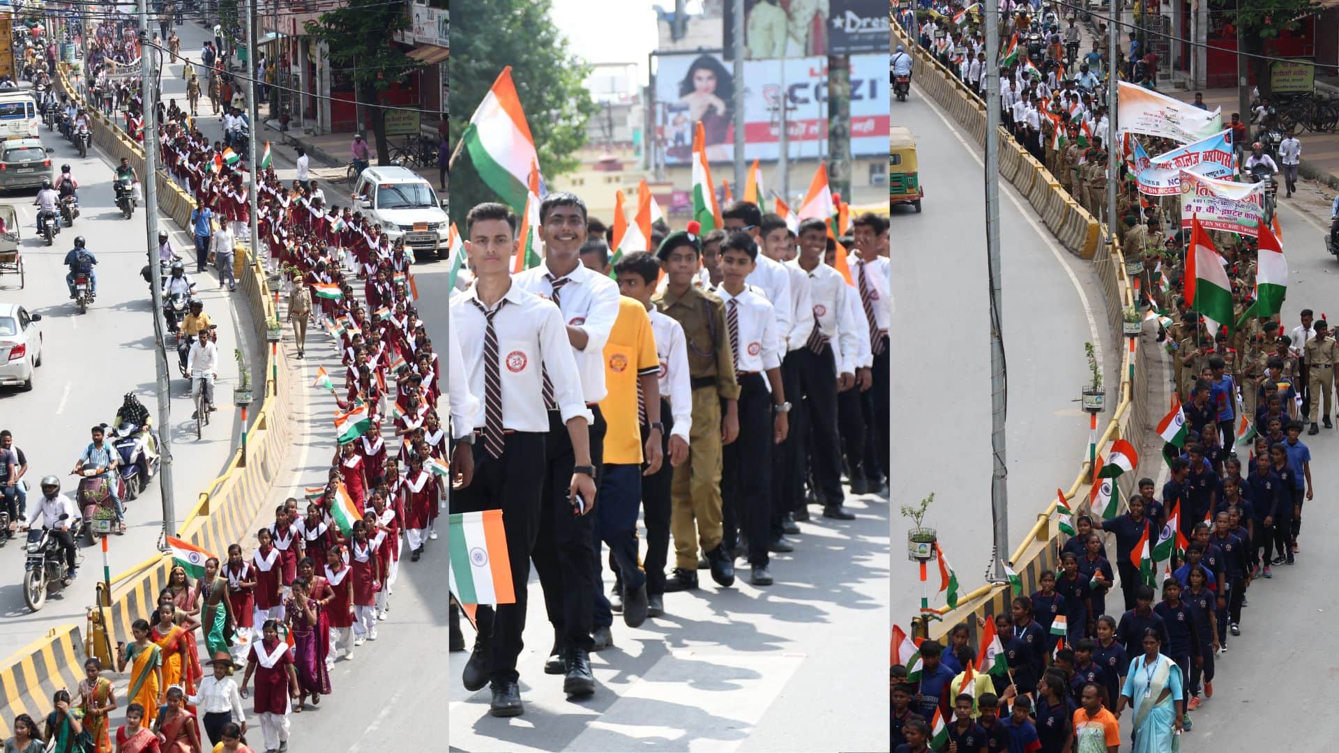 Independence Day 2024 Maa tujhe pranam see latest photo of tiranga yatra in varanasi
