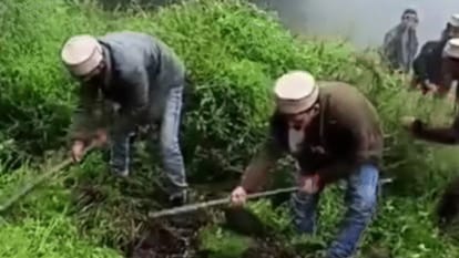 A helicopter will fly today with ration for Malana the population is 2500 road is blocked