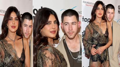 Priyanka Chopra Sets Internet Ablaze With Her Sensual Look Even Nick Jonas at premiere of The Good Half