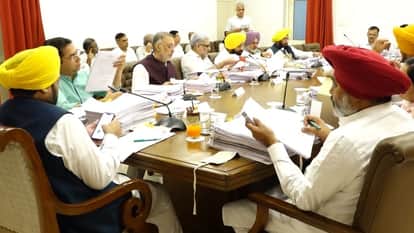 Punjab Cabinet meeting at CM Bhagwant mann residence today all update
