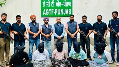 पंजाब पुलिस को बड़ी सफलता: कई केसों में वांछित पांच आरोपी चढ़े AGTF के हत्थे, पांच पिस्तौल और कारतूस बरामद Anti Gangster Task Force Punjab arrested five persons