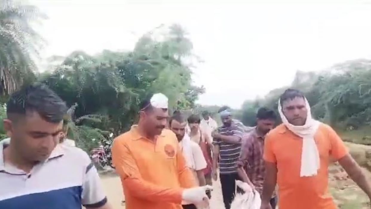 Tonk: Dead body of bus driver found 3 km away after a week, SDRF team fell ill, rescued by giving injection