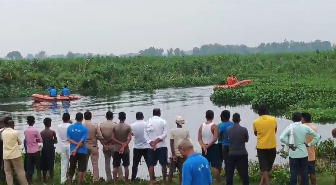 Gonda: Four including two women died due to drowning, these incidents happened due to buffalo and lota fallin
