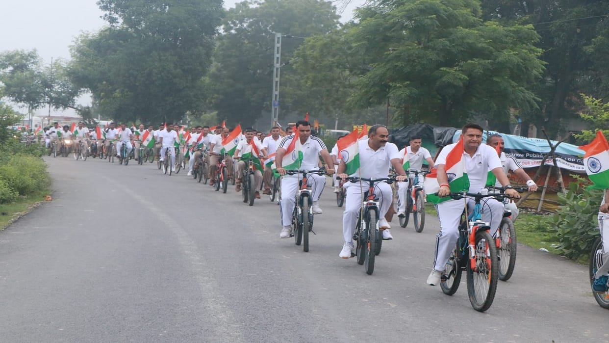 joy of Independence Day celebrations in Lakhimpur Kheri