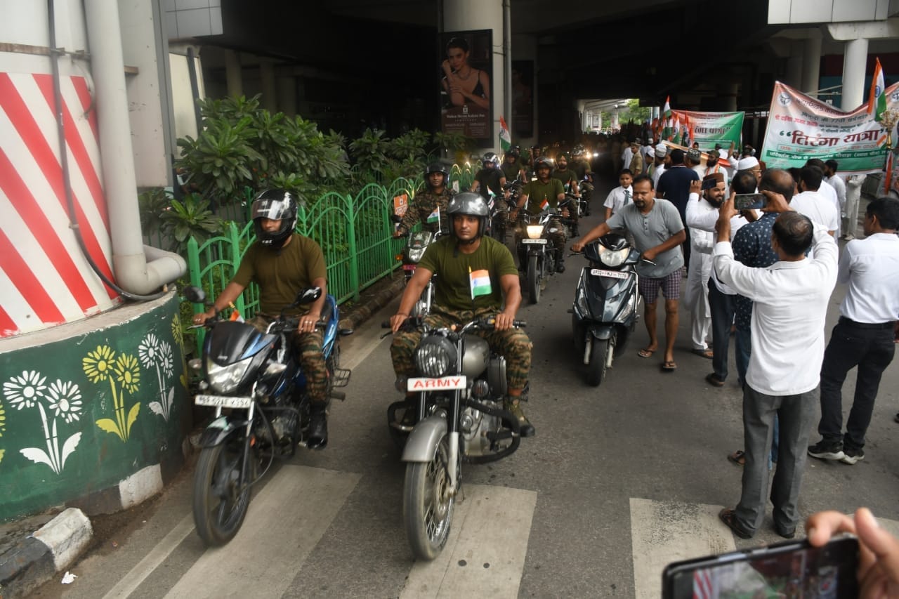 Tiranga Yatra and bike rally on Independence Day.