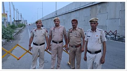 Independence Day: Police increased security, heavy vehicles stopped from going to Delhi