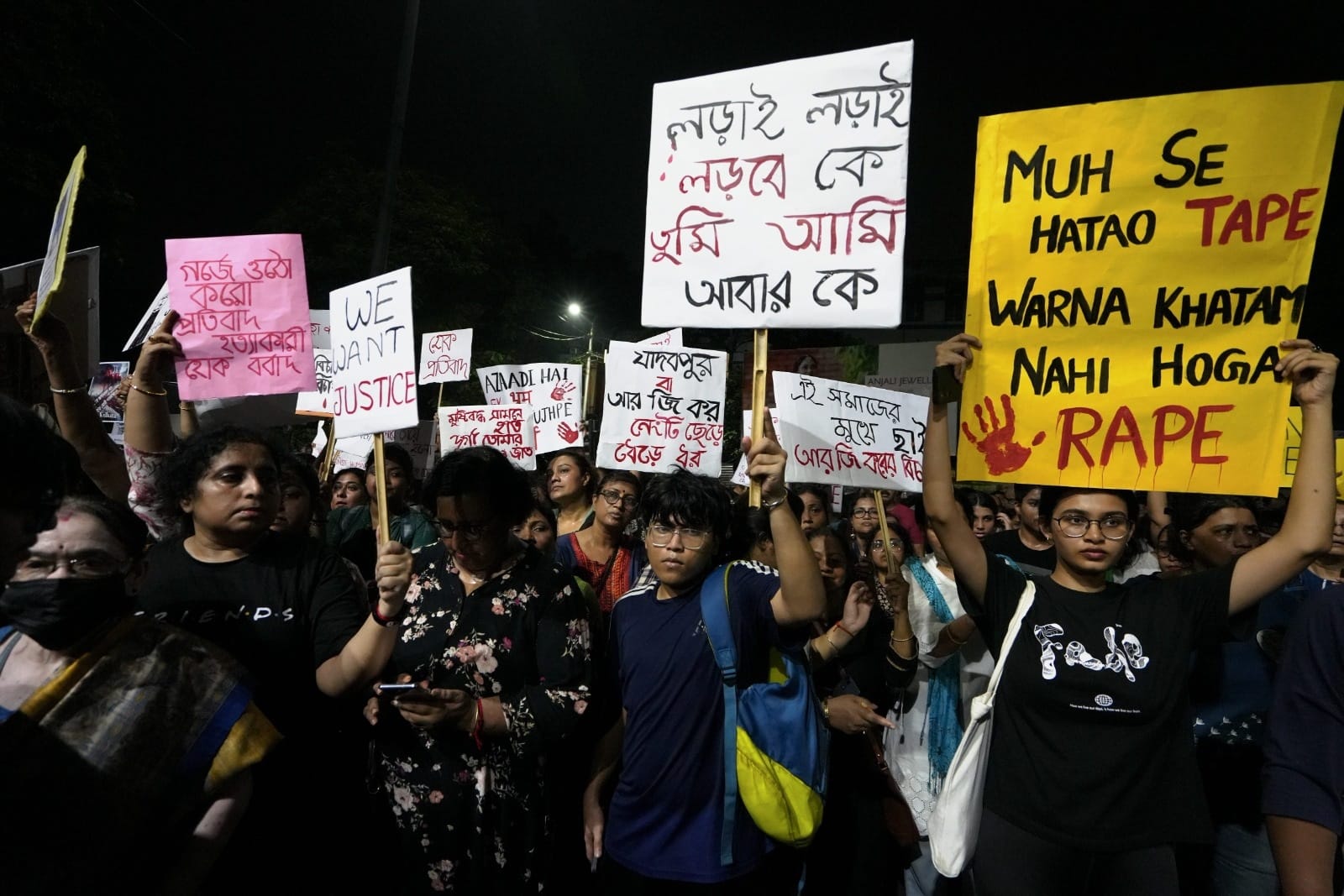 Kolkata doctor murder: Women fill streets across Bengal in midnight protests, demand justice