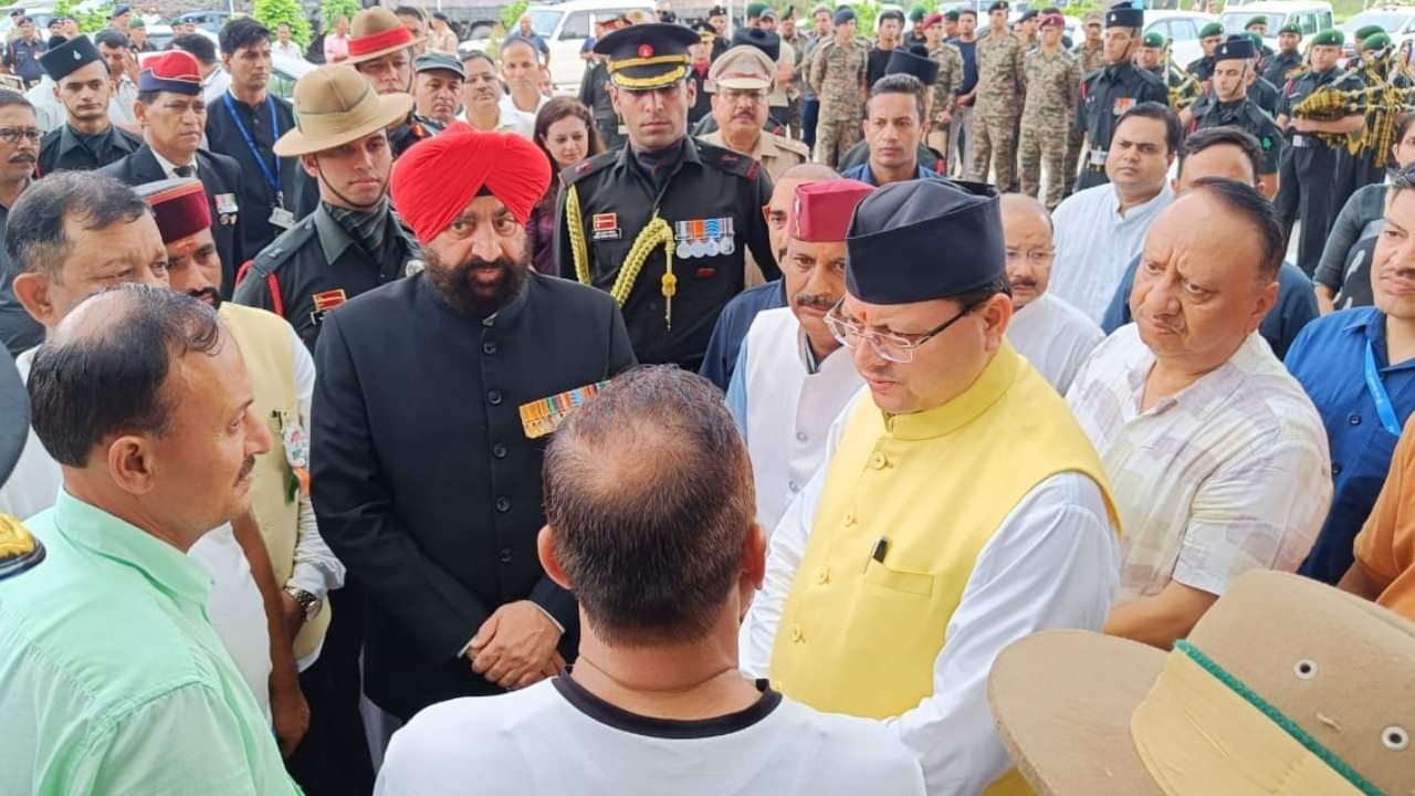 Doda Encounter Dehradun martyr Captain Deepak  Singh Dead body was brought Uttarakhand News in hindi