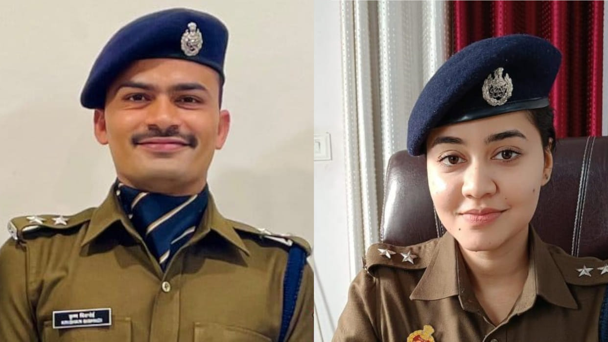 DGP honored Gorakhpur's SP City and CO Cantt with a medal.