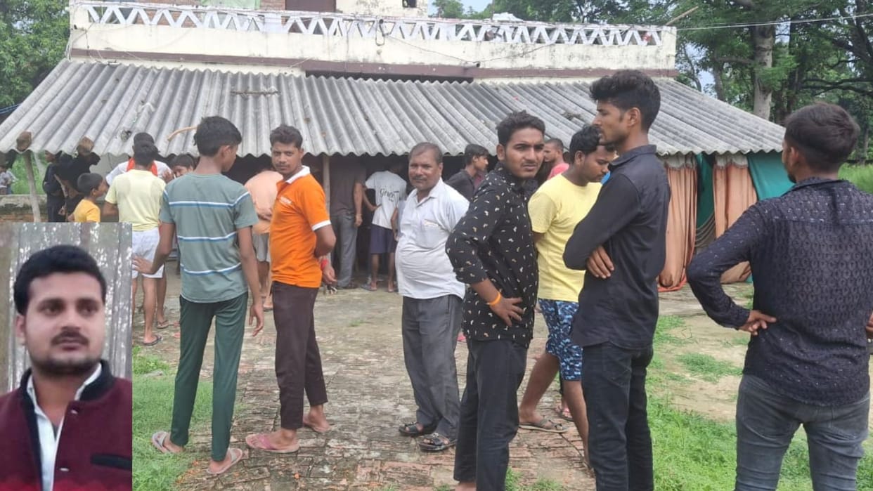 Before Rakshabandhan young brother shot himself in azamgarh sisters unconscious