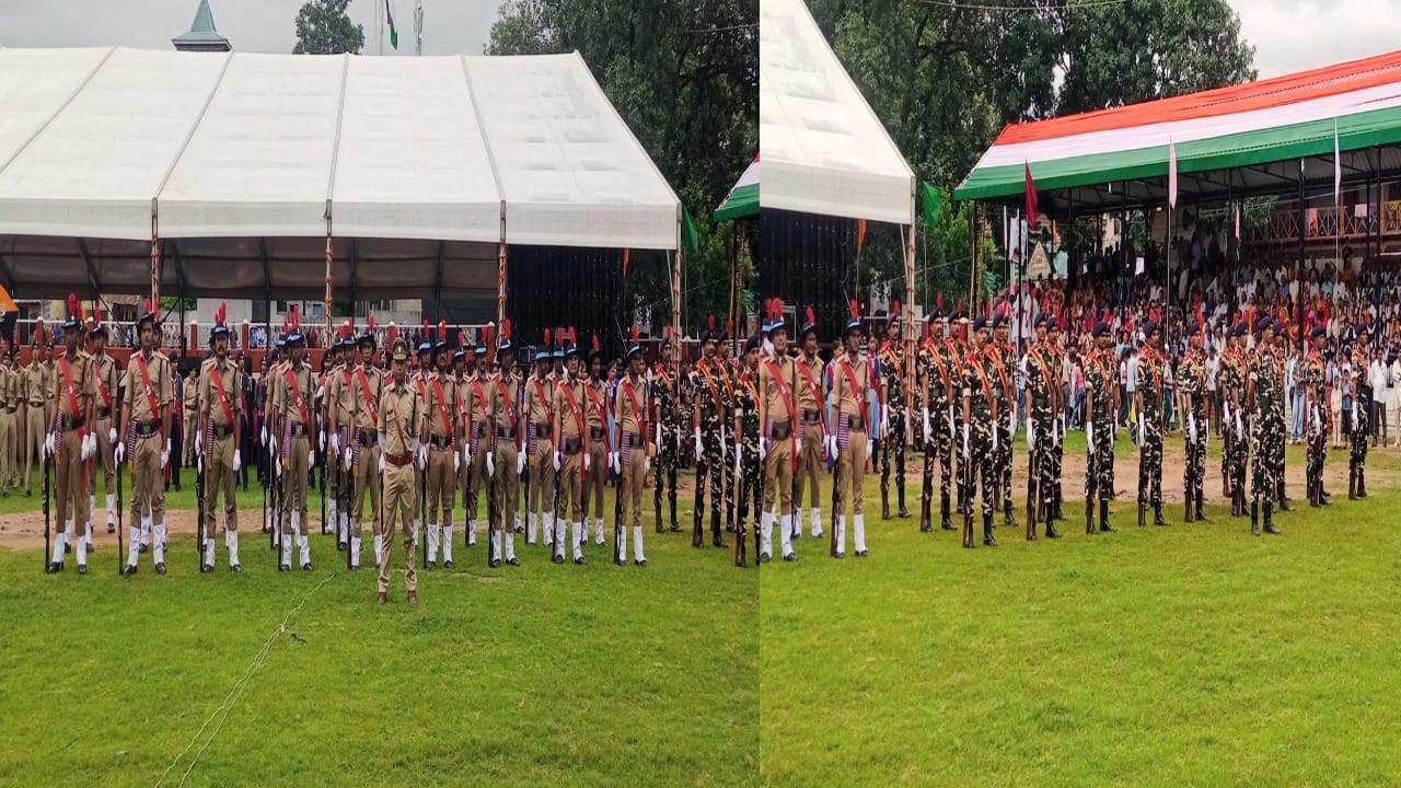 Celebration of Independence day in himachal: CM unfurled the tricolor in Dehra, glimpses in pictures