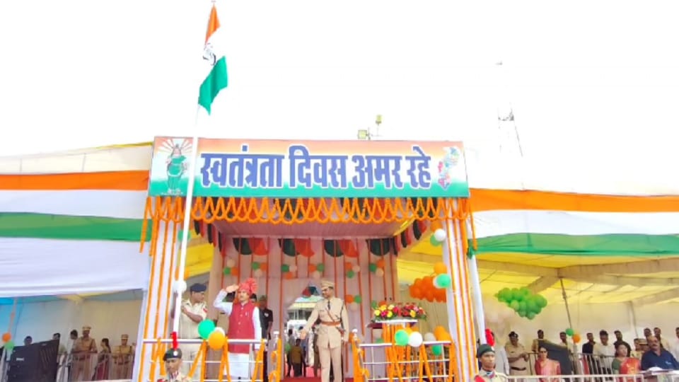 Chhattisgarh immersed in Independence Day celebrations