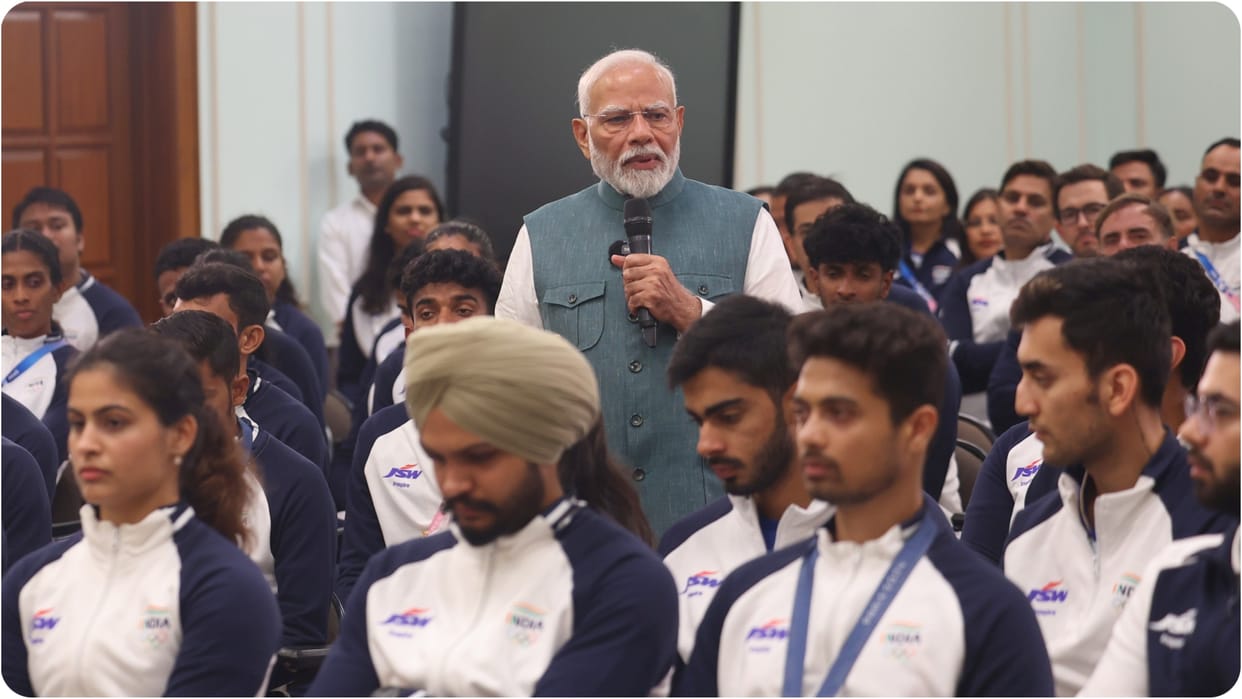PM Modi praised the efforts of the athletes and promised that his government would continue to support Players