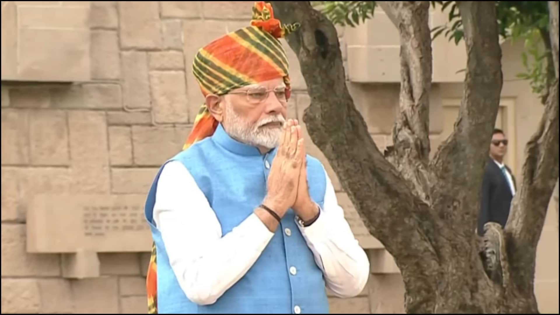 78th Independence Day attire of PM Modi know the detail of PM Modi turban leheriya print
