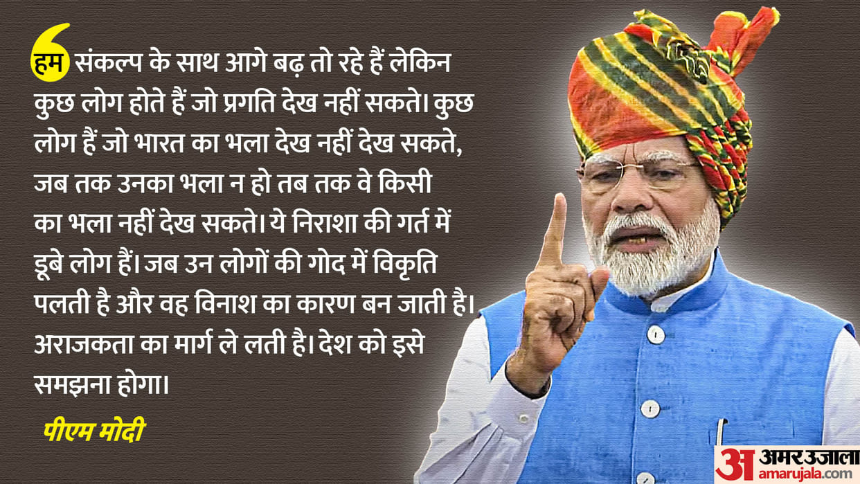 Independence Day 2024 Celebration Live: PM Narendra Modi Speech from Lal Qila Delhi on 78th Swatantrata Diwas