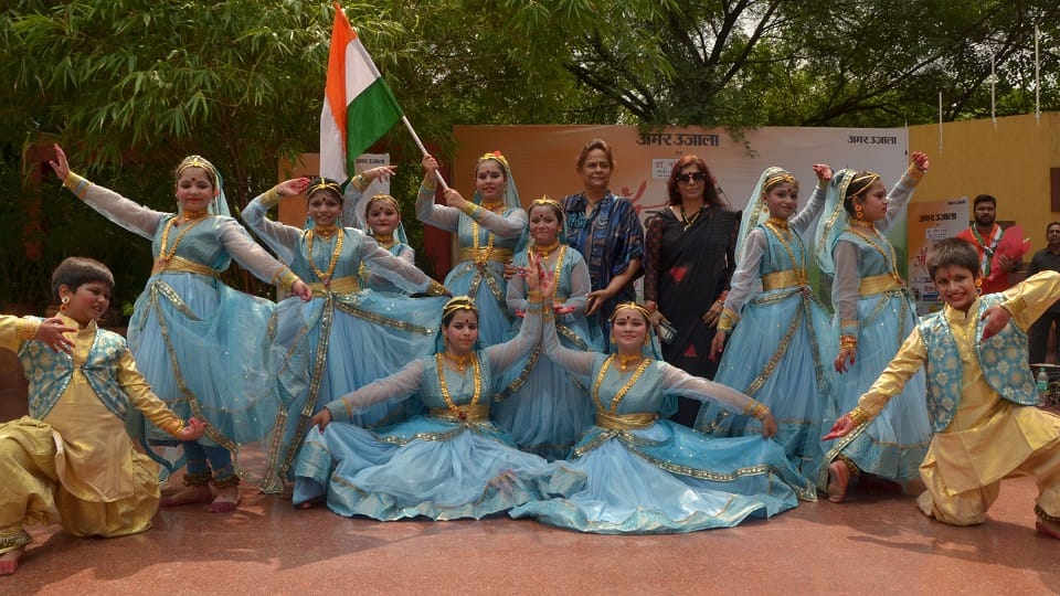 15 august independence day  wonderful presentation of the school children concluded event