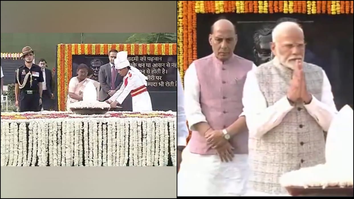 former pm atal bihari vajpayee death anniversary president murmu pm modi other political leaders pay tribute