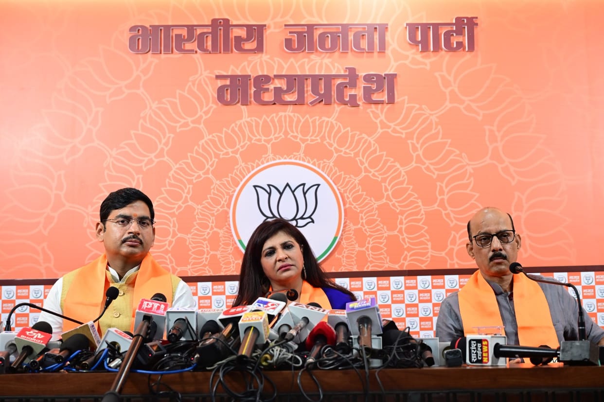 MP News: BJP leader Shazia Ilmi said – Mamata government's old record of protecting rapists