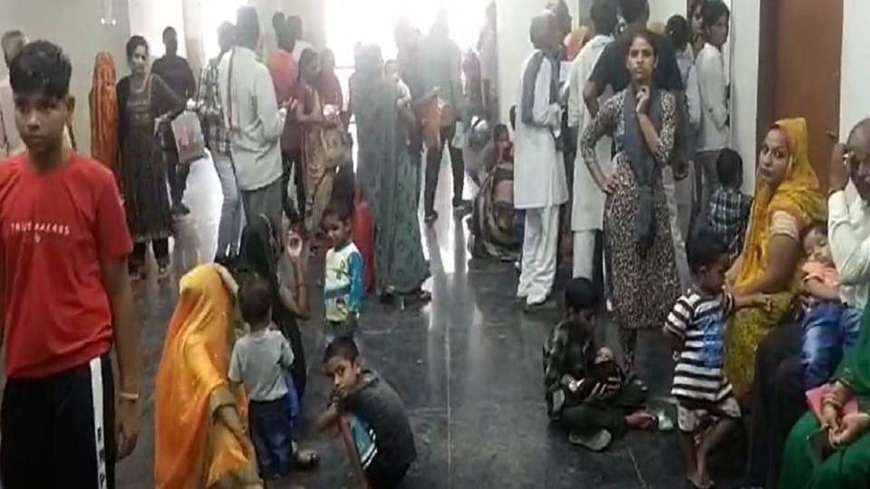 Diseases are increasing rapidly in rainy season crowd from medicine to dermatology department