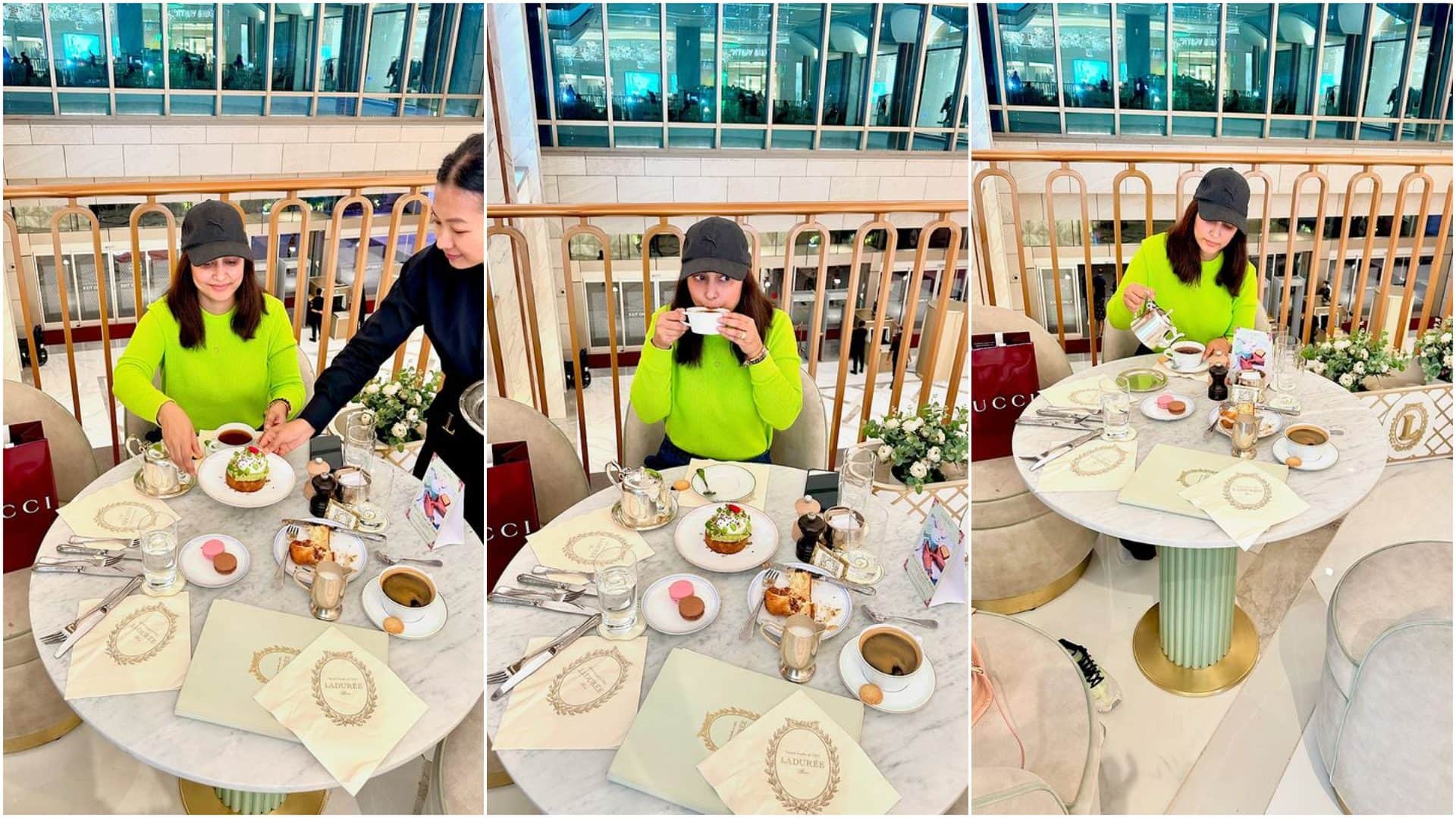 Hina Khan Stepped out after months for some shopping amid breast cancer treatment shares her beautiful photos