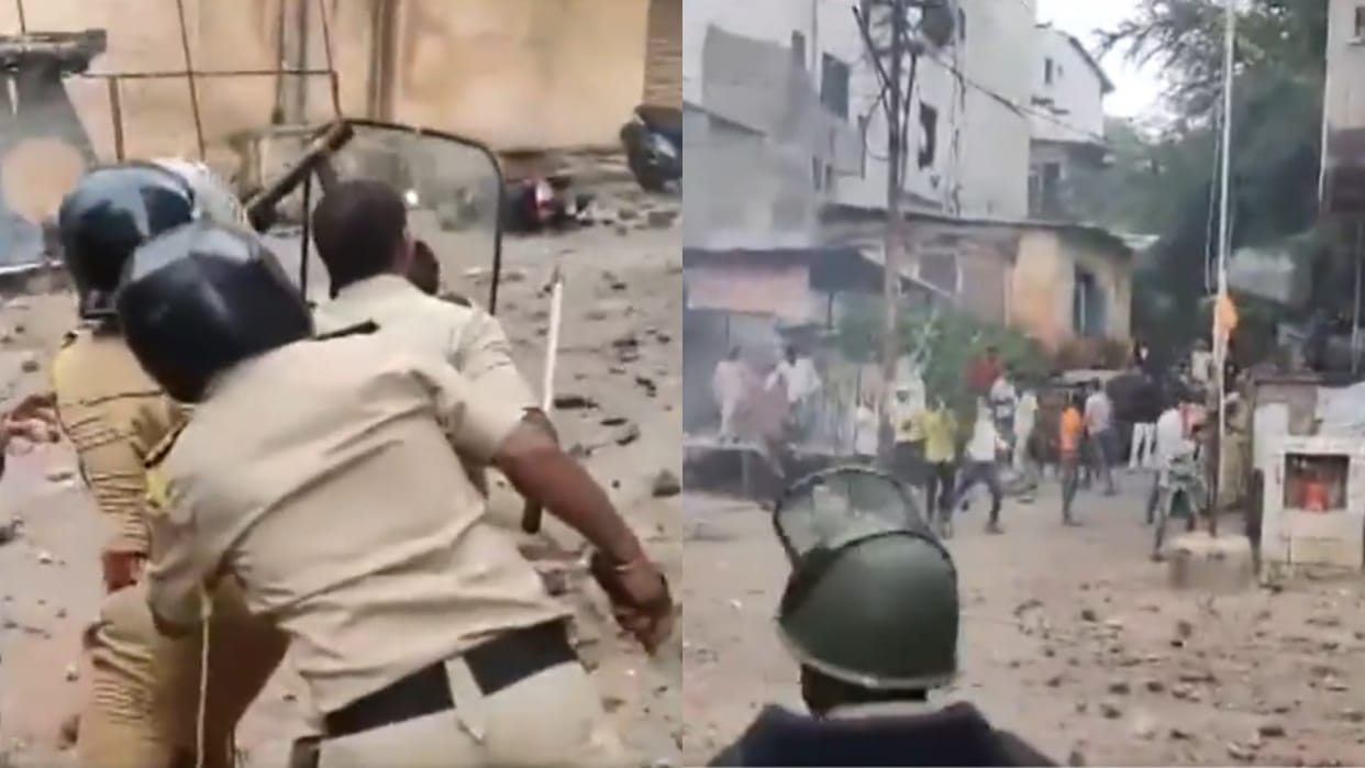 Maharashtra: Violence broke out in Nashik after Hindu religious leader gave statement about the Prophet