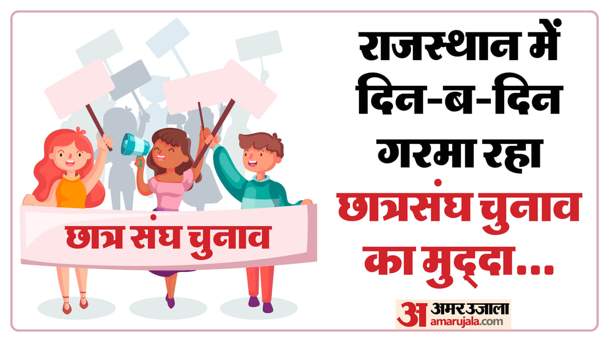 Rajasthan Demand student union elections is gaining momentum students protest what was government response