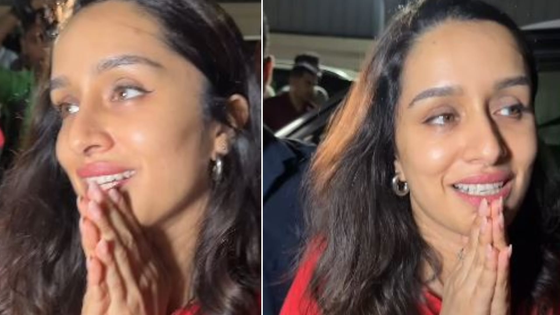 Shraddha Kapoor mobbed by fans horror comedy Stree 2 do not miss her reaction says film hit hai rajkummar rao