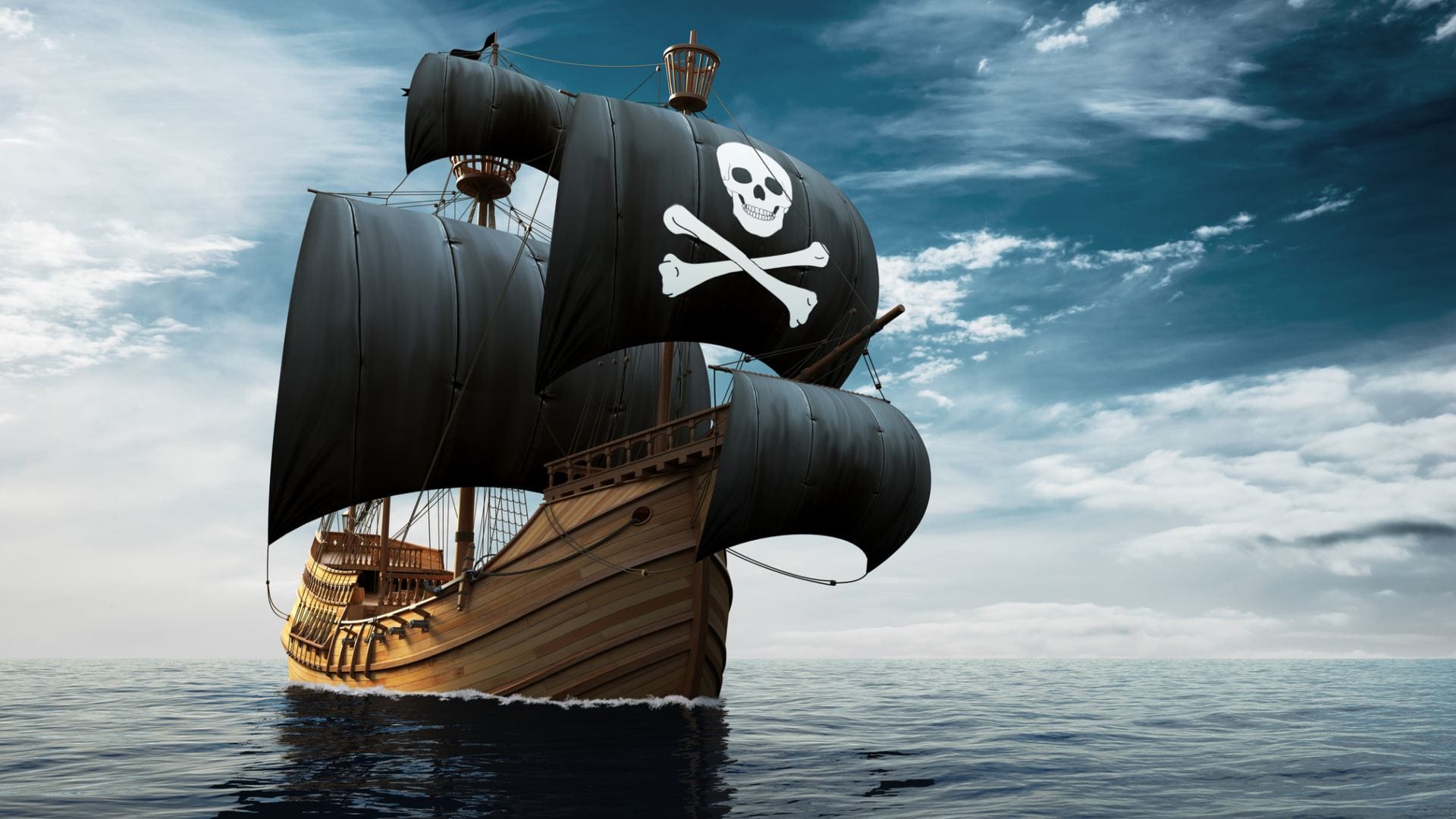 World pirate ship found in mediterranean sea with cannons and tankers found