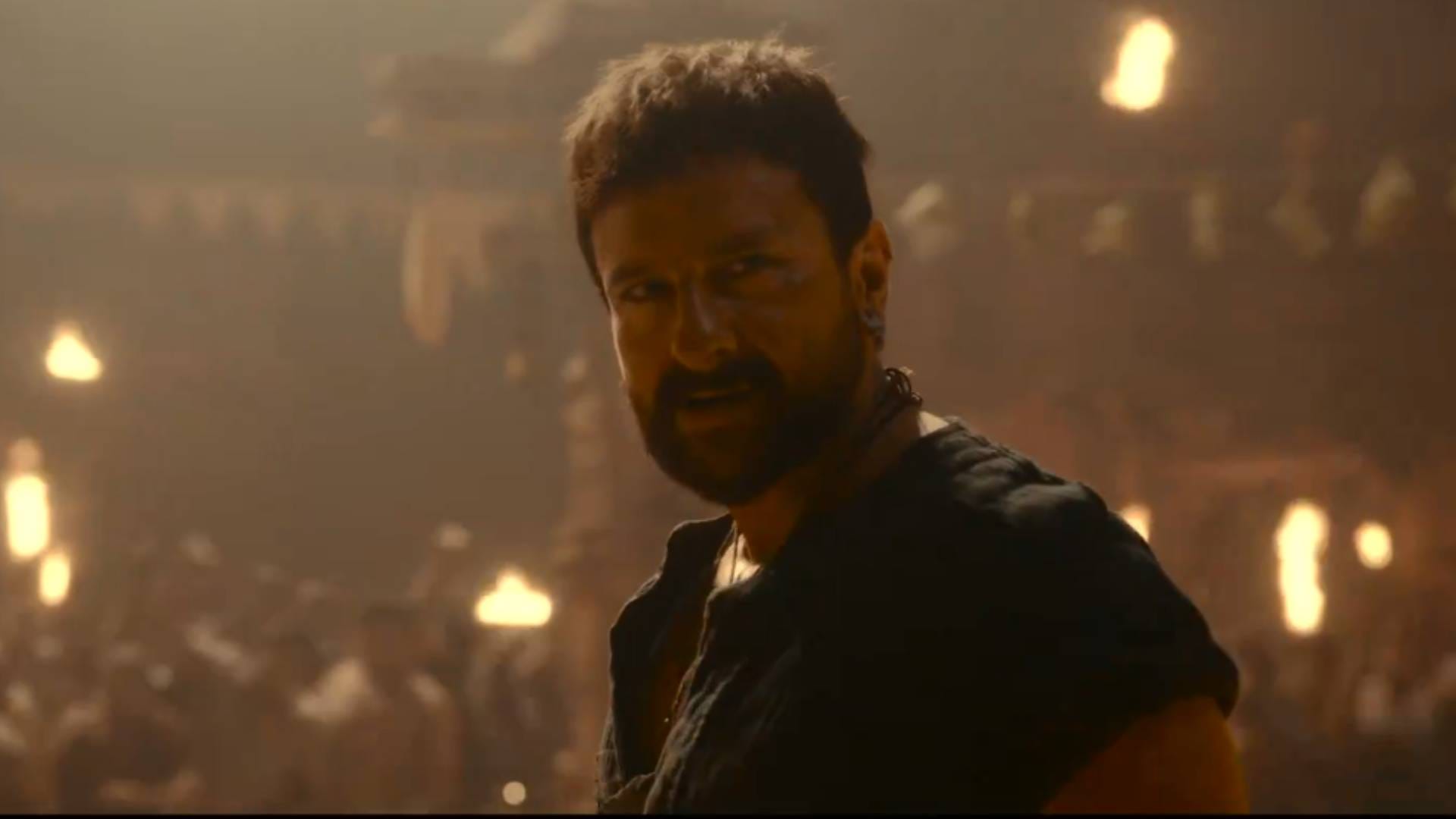 Devara teaser release makers shares glimpse of saif Ali Khan villainous look on his birthday from Jr NTR film