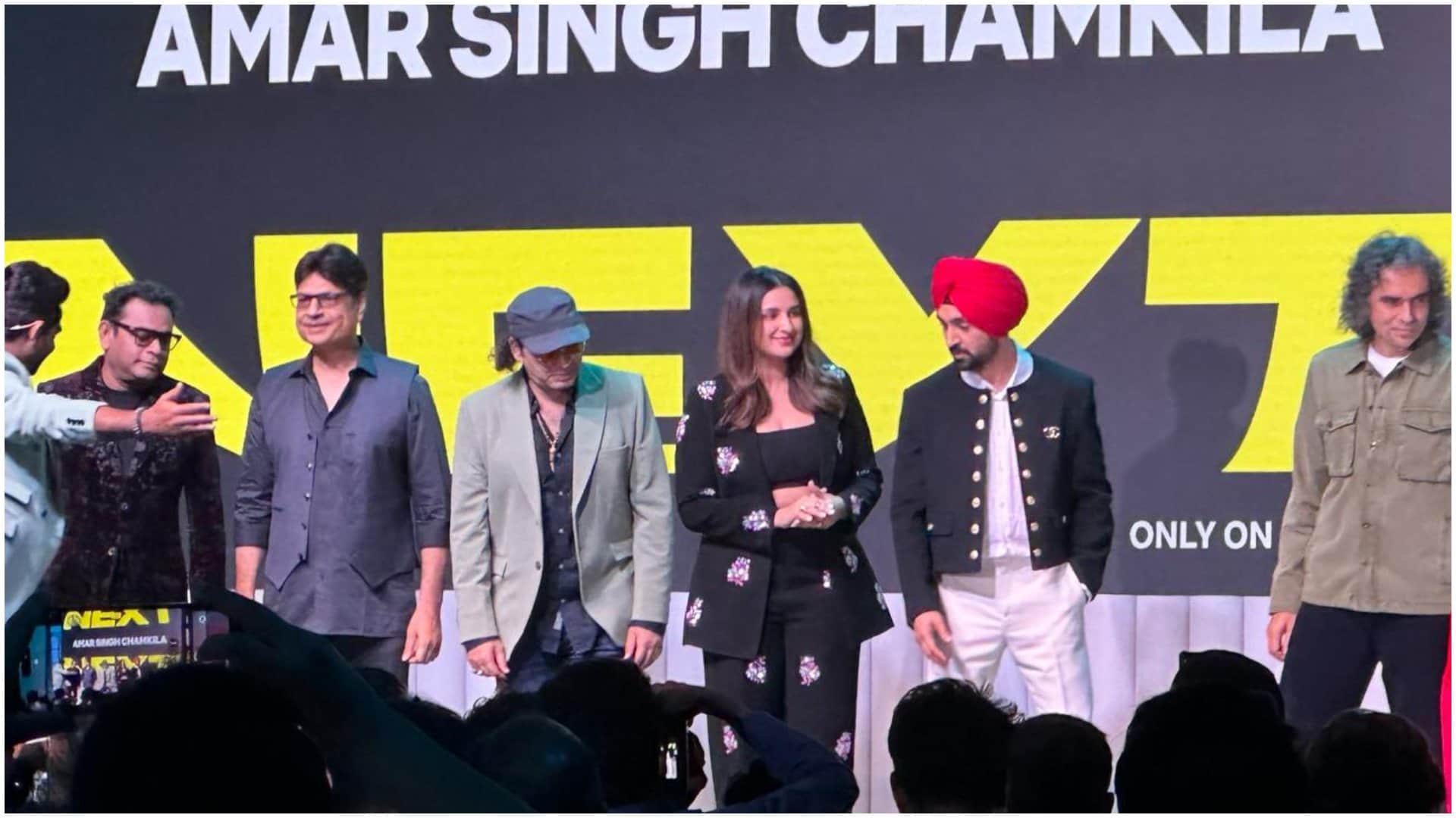 Amar Singh Chamkila receives breakout film of the year award at International Film Festival of Melbourne