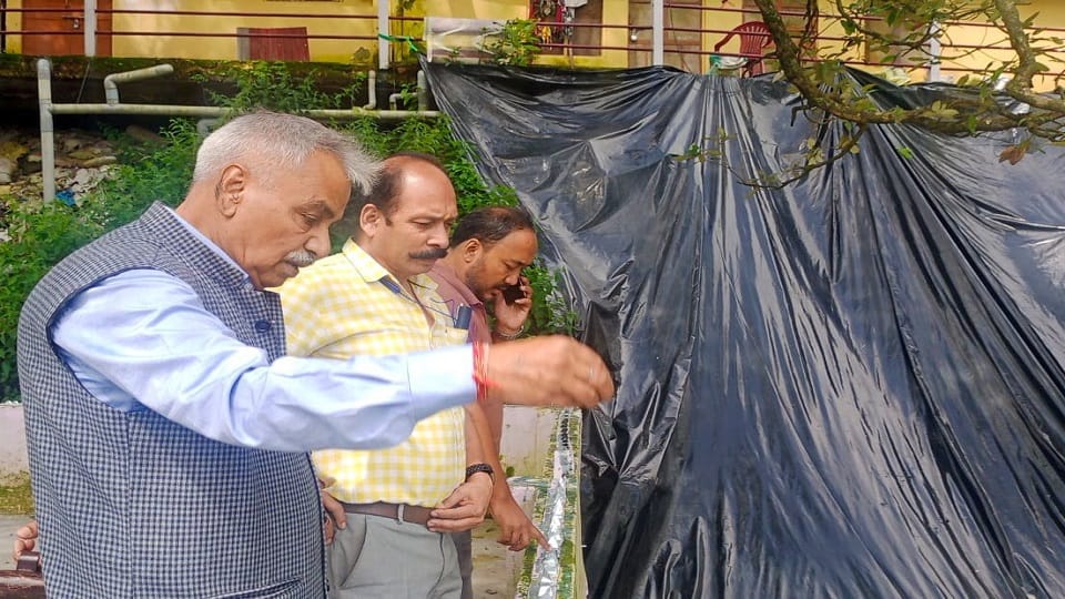 Geologist surveys Charton Lodge and Tiffin Top in nainital