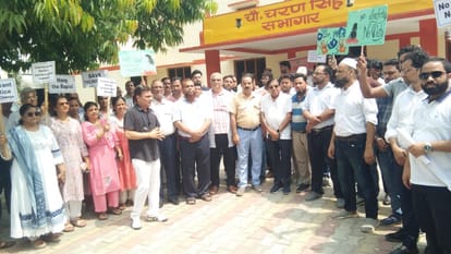 Kolkata incident: Doctors protest in western UP, silent procession