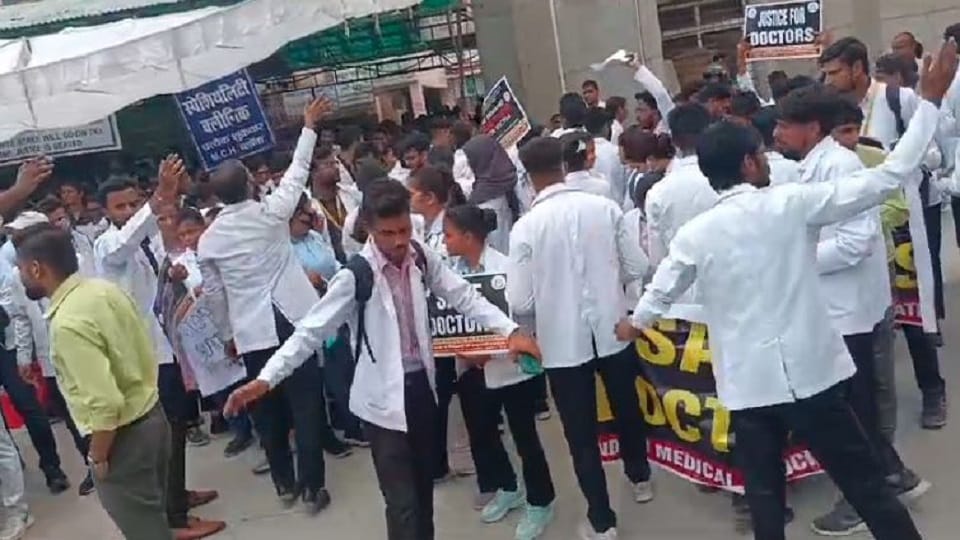 Strike became a problem operations of 450 patients could not be done OPD also closed