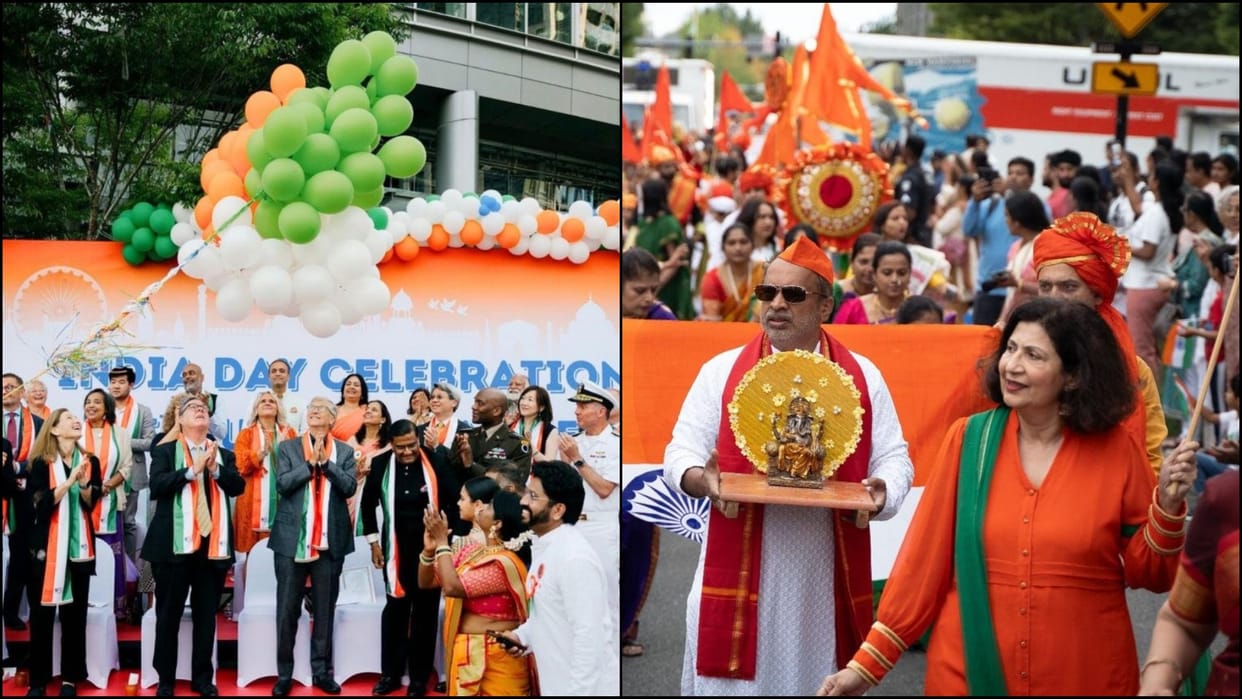 US India Day celebration in Seattle Bill Gates Hindu Community news in hindi