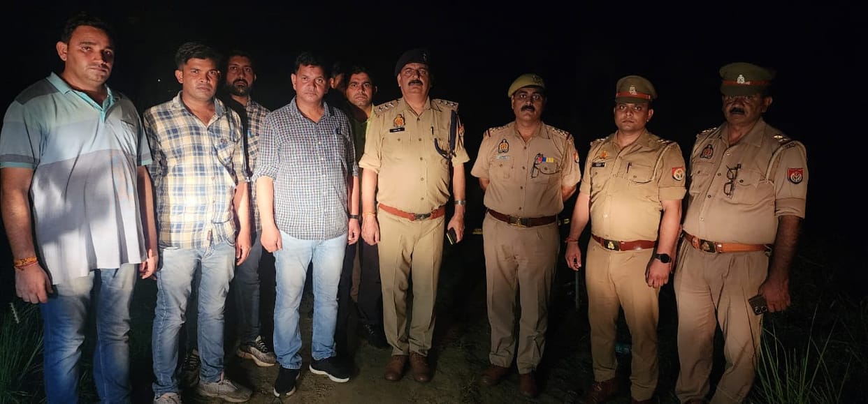 commit robbery in Madhya Pradesh were planning in Mathura Police and SOG team caught four miscreants
