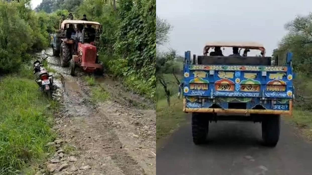 MP News Terror of sand mafia in Rajgarh hit tehsildar vehicle then threatened over phone