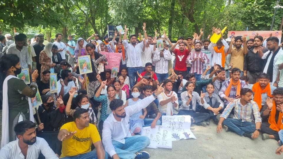 Outrage among students over brutality and murder of a nurse in rudrapur