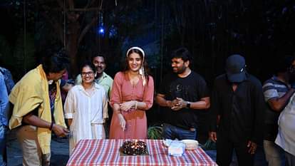 Nidhhi Agerwal will be seen in The Raja Saab producers official announcement on the actress birthday
