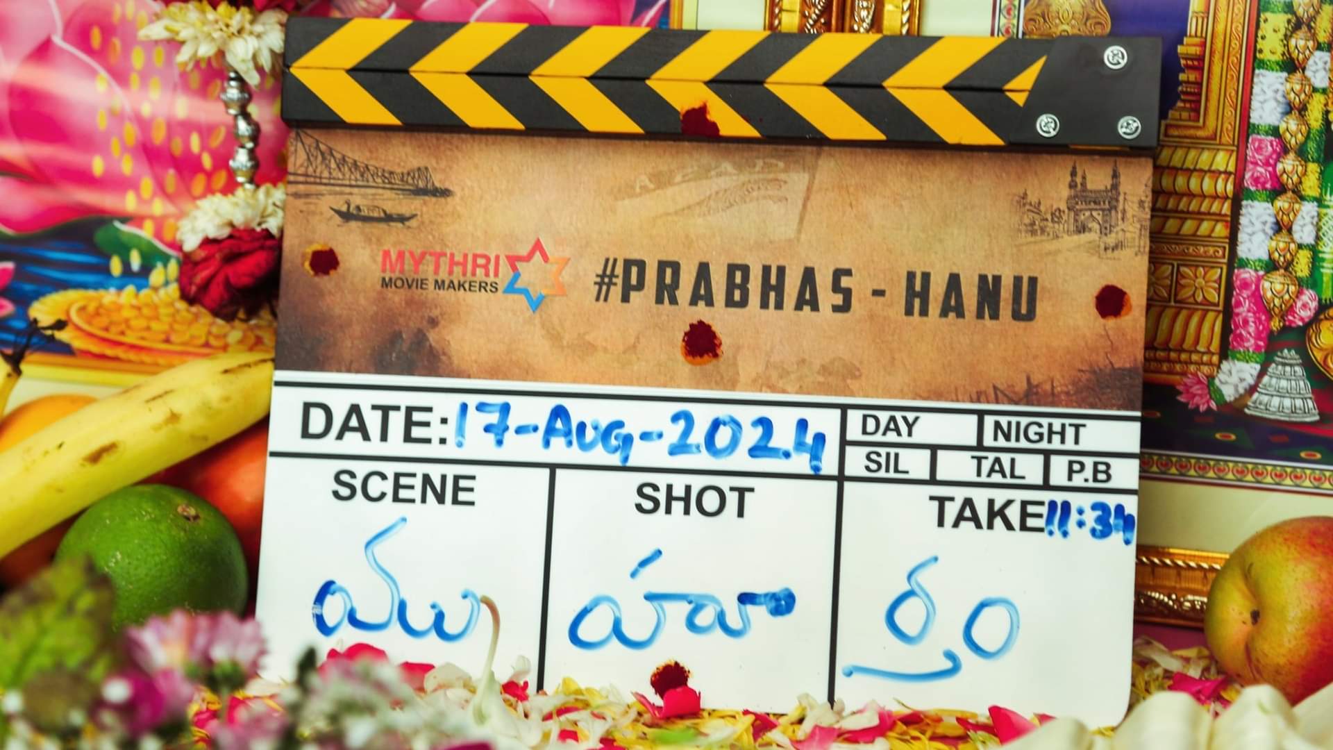 Pooja ceremony of Prabhas' new film concluded Jaya Prada and Mithun Chakraborty will also work in it