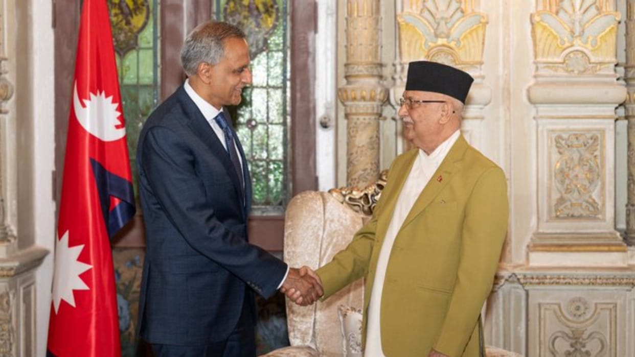 US Deputy Secretary Verma pledges helicopters to Nepal for disaster relief