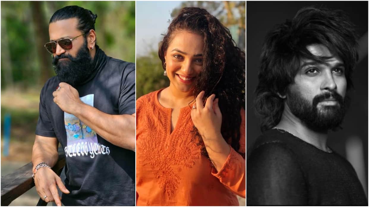 Pushpa 2 actor Allu Arjun and NTR congrats Rishab Shetty Nithya Menen for winning 70th National Film Awards