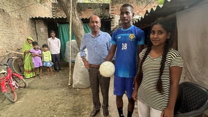 Unique Village Pahadi of Varanasi Success story of 300 football players including more girls