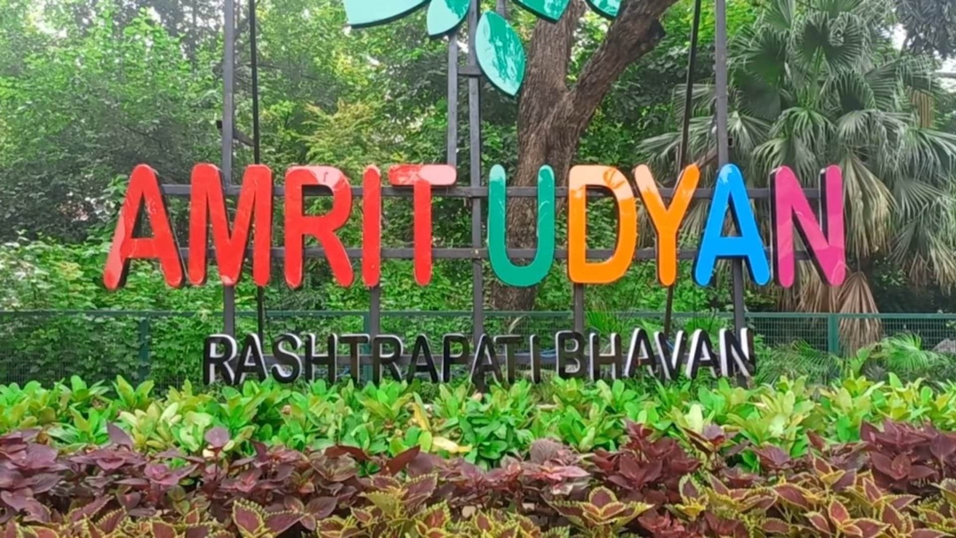 Amrit Udyan at Rashtrapati Bhavan Opens Tomorrow: Ticket Prices and Booking Details